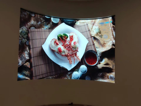 张家界市室内P2.5弧形LED屏